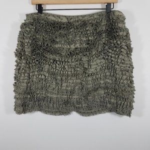 Michael Kors Silk Ruffle Skirts Size 10